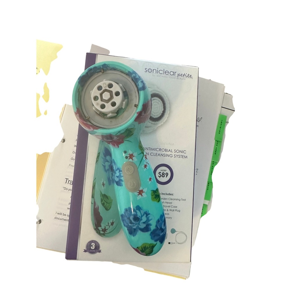 Michael Todd Sonic Clear Petite Facial Cleansing Brush Device USB‎ Charger - Picture 6 of 10